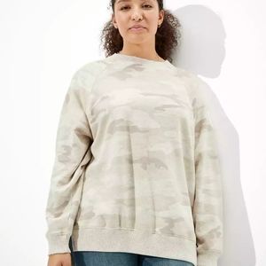 AE Forever Oversized Crew Neck Sweatshirt NEW